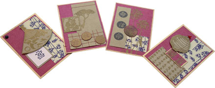 ATCs from the Orient by Gina Martin