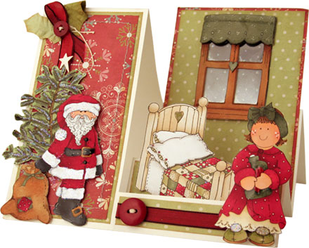 Santa is coming by Clare Rowlands