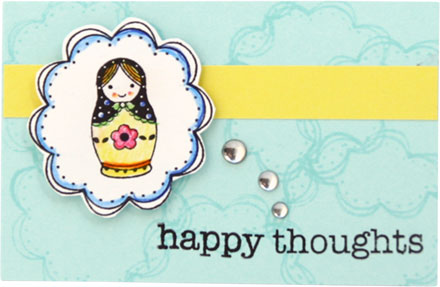 Happy Thoughts by Lady Stampalot