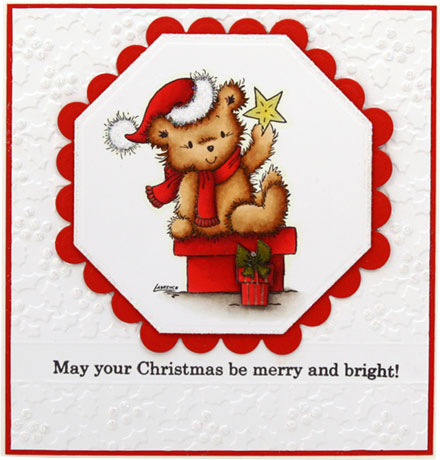 May your Christmas be merry and bright by Louise Roache