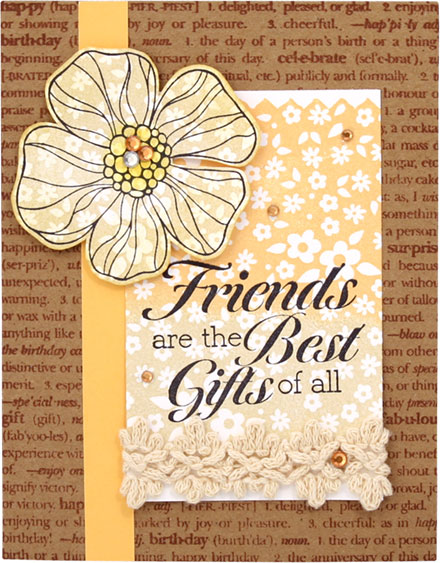 Friends are the Best Gifts of all by Hero Arts