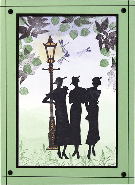 Silhouette Ladies by Brenda Weatherill