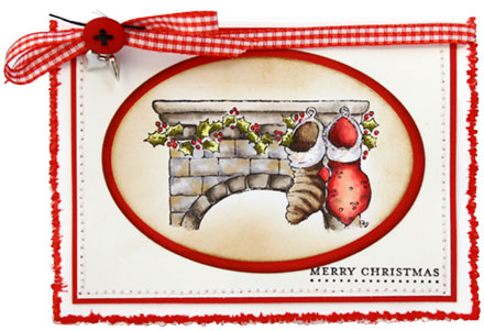 Christmas stockings by Claudia Rosa