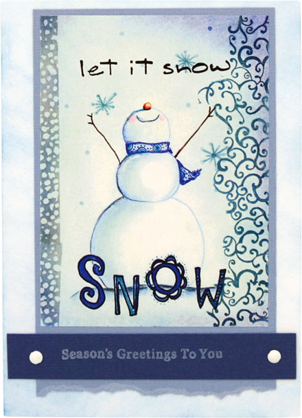 Let it Snow by Lady Stampalot