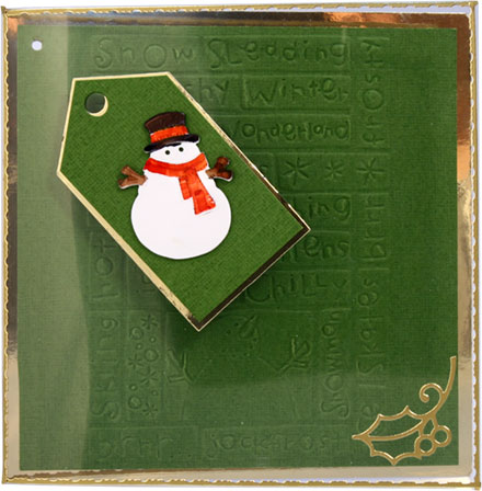 Snowman Card by Kate Palfreeman