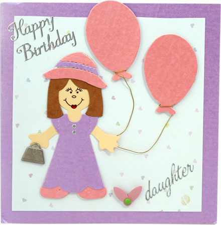 Happy Birthday Daughter by Kate Palfreeman