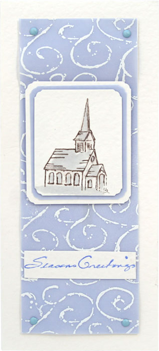 Frosty Church by Gina Martin