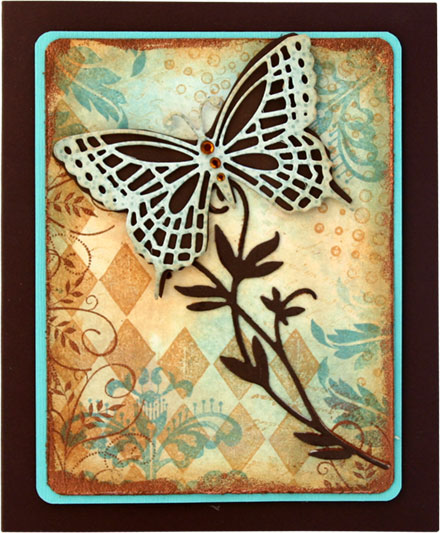 Autumnal Butterfly by Brenda Weatherill