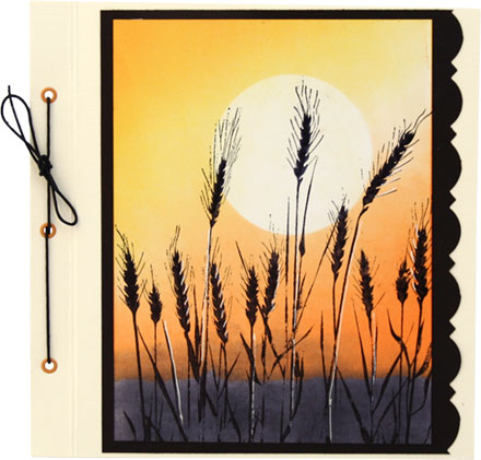 Silhouette Grass by Brenda Weatherill