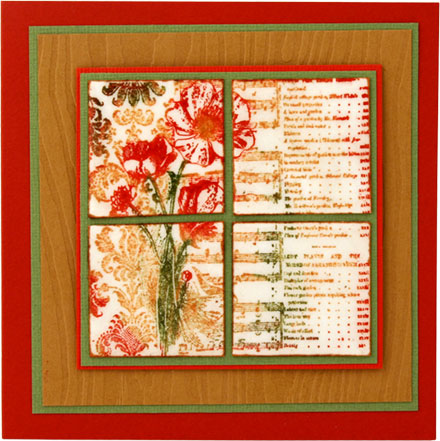 Flower tiles by Brenda Weatherill