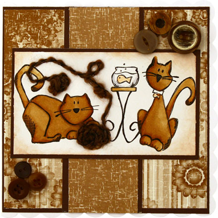Cats at play by Customer Submission