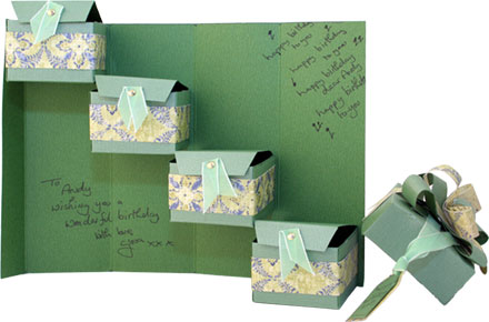 Birthday Boxes by Gina Martin