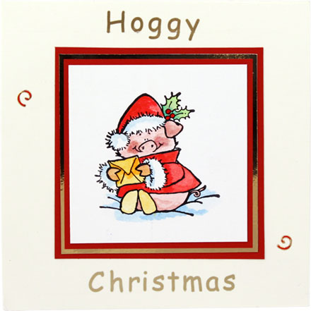 Hoggy Christmas by Steph Ward