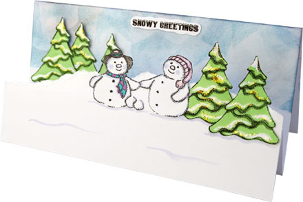 Snowy greetings by Customer Submission