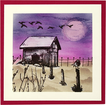 The old barn by Brenda Weatherill