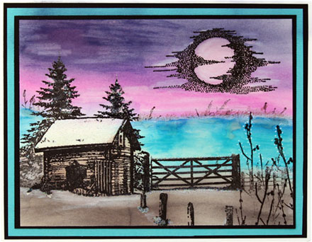 Winter Scene by Brenda Weatherill