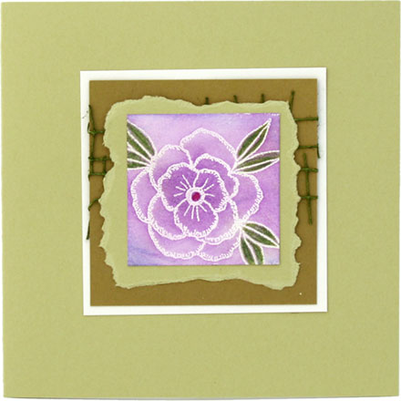 Flower Tile by Lady Stampalot