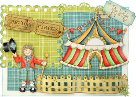 Circus time by Lisa Maybank