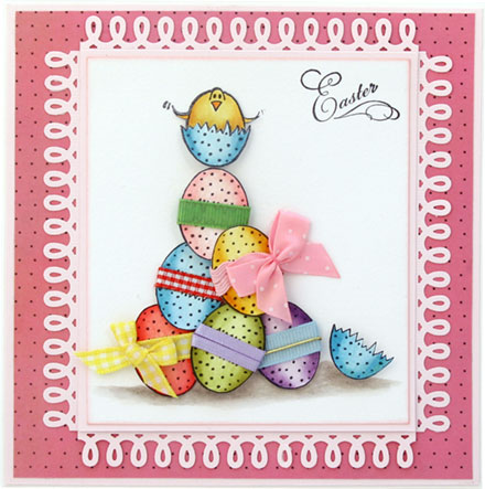 Easter Egg Pile by Sara Rosamond