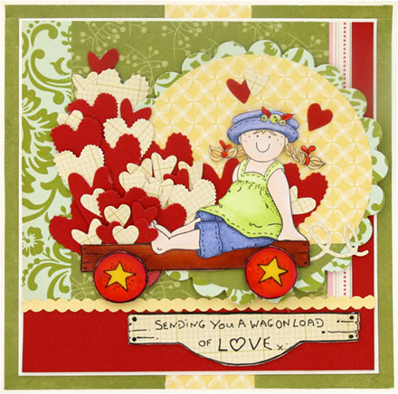 A wagon load of love by Mel Ware
