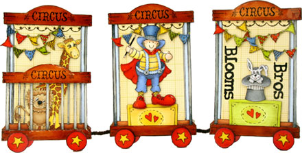 The circus train by Mel Ware