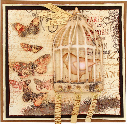 Big City Bird Cage by Brenda Weatherill