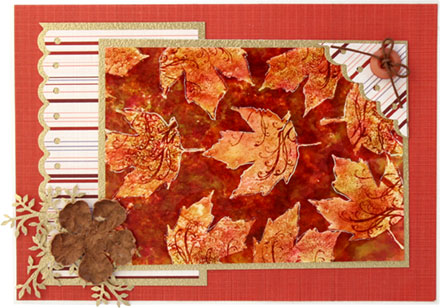 Autumnal Leaves by Brenda Weatherill