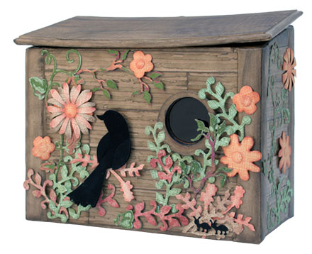 Bird House Sweetie Box by Mel Ware