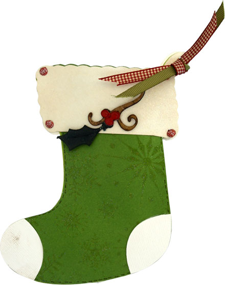 Christmas stocking by Chris Scott