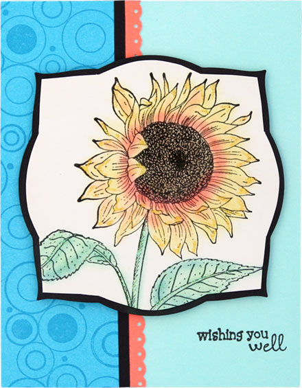 Wishing you well by Penny Black