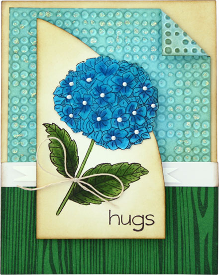 Hydrangea Hugs by Penny Black