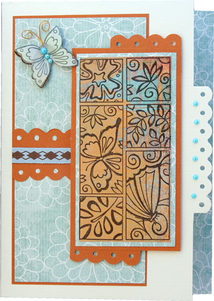 Butterfly Tiles by Brenda Weatherill