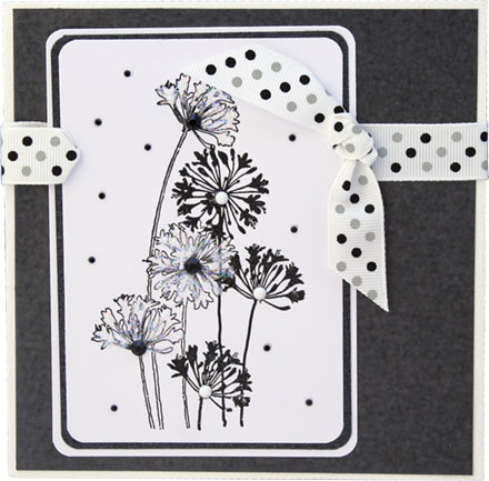 Dotty Blooms by Brenda Weatherill