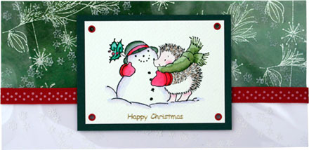 Happy Christmas Snowman by Kay Carley