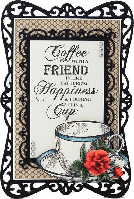 Coffee with a friend by Louise Roache