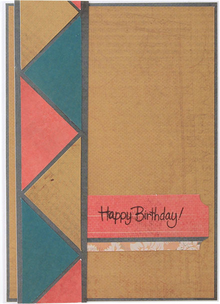 LUSH - Happy Birthday Mosaic by Lady Stampalot