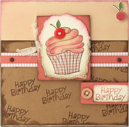 Happy Birthday Cupcake by Louise Molesworth