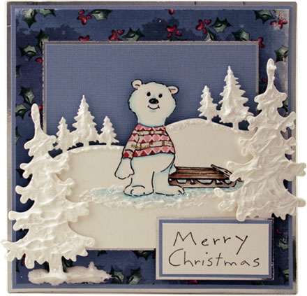 Merry Christmas Polar Pal by Sara Rosamond