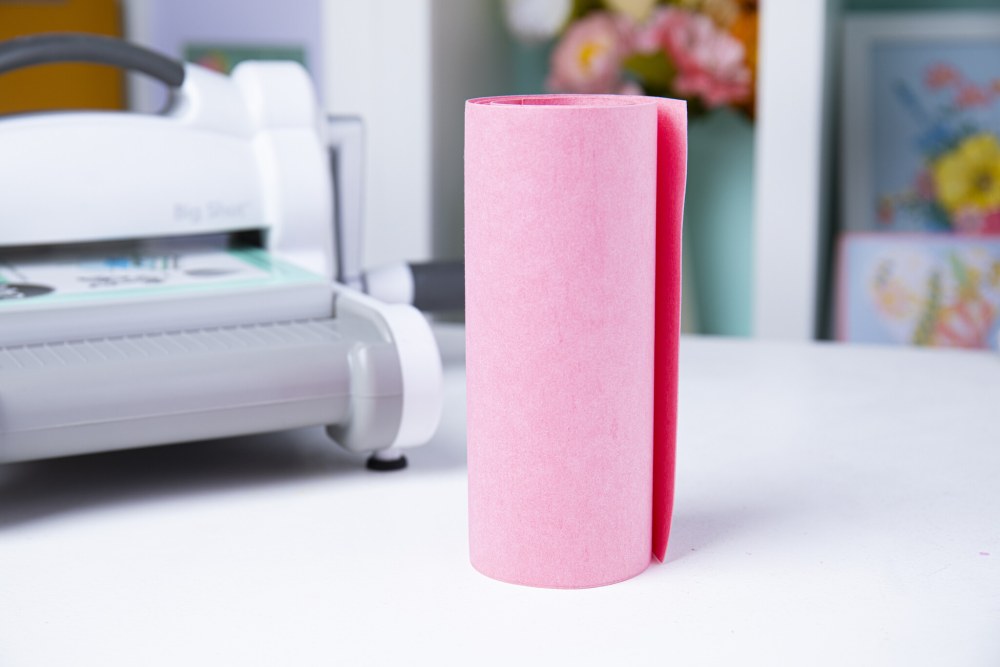 Sizzix Texture Roll 6x48 Inch Primrose cardstock and paper roll - 5