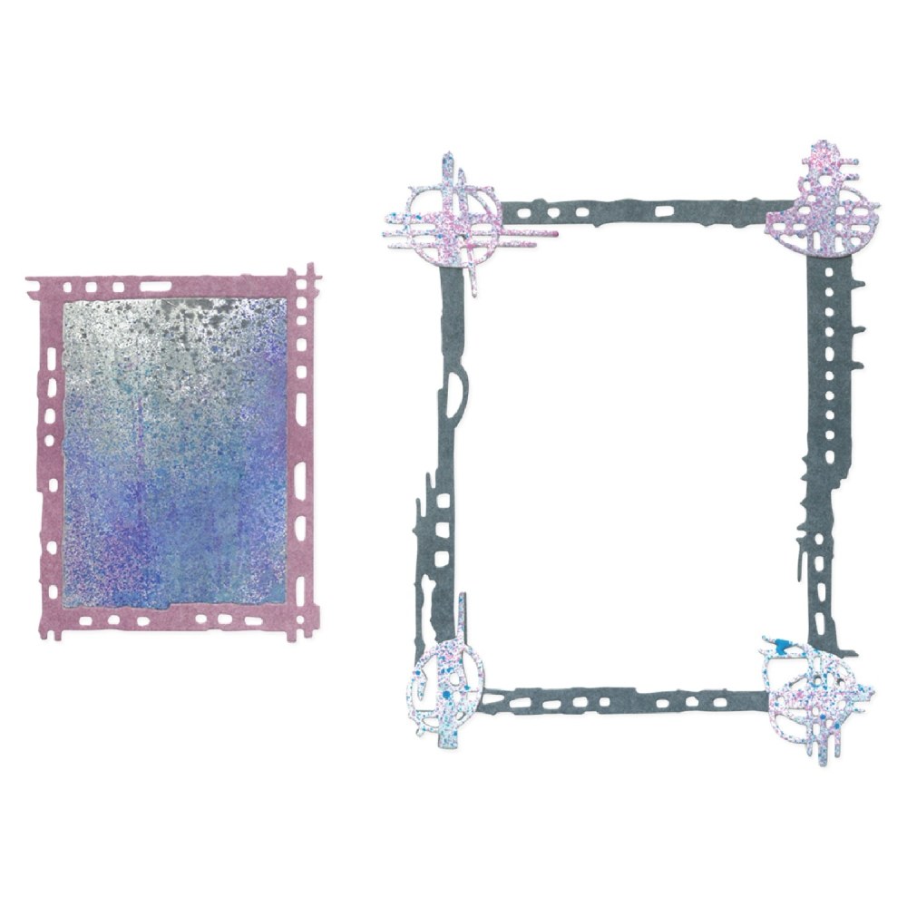Sizzix Thinlits Die Set Framed (6pcs) by Seth Apter, six frame-shaped dies - 3